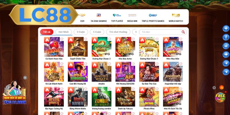 Ưu điểm giúp nổ hũ LC88 tạo dấu ấn 